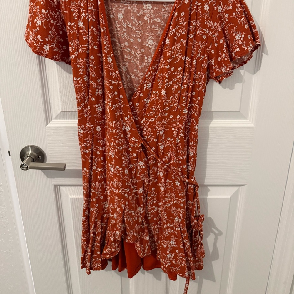 Floral Wrap Dress Francesca’s